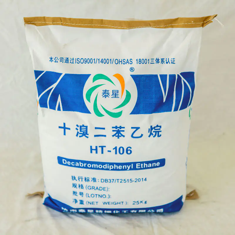 Wie verbessert Decabromdiphenylethan die Flammhemmung in Industriematerialien?